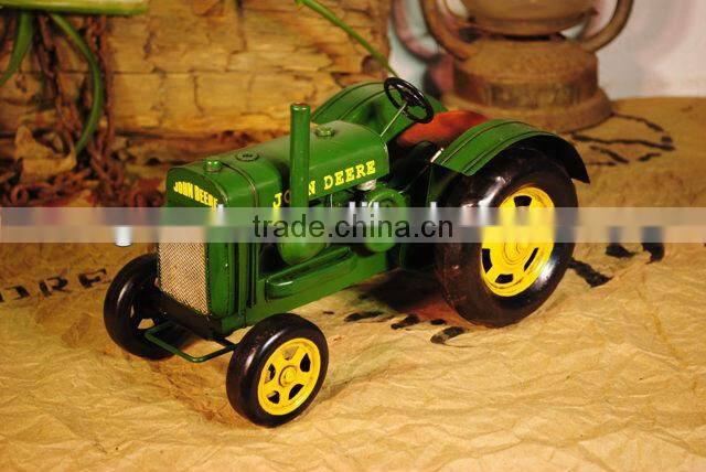 Tractor metal model
