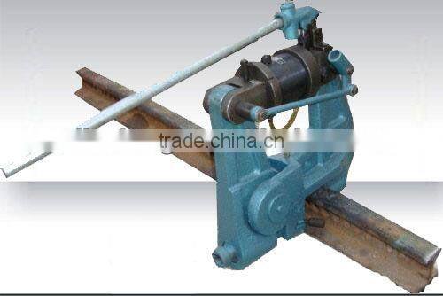 Hydraulic punching machine of railway tools