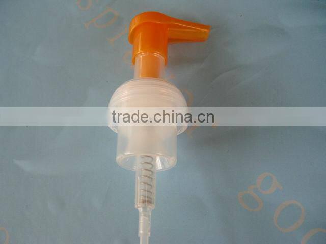 Plastic foam pump for foam bottle