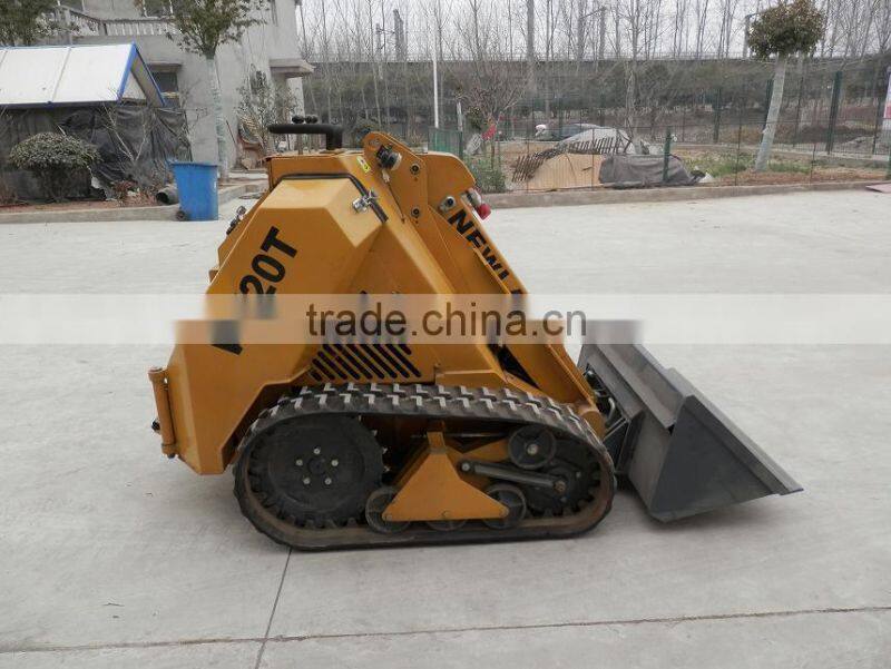 Mini skid steer loader(track type) mini track loader with 36hp and Kohler engine