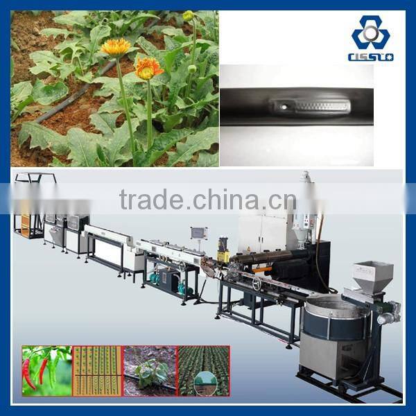 Most Popular PE Labyrinth Drip Irrigation Hose Making Line