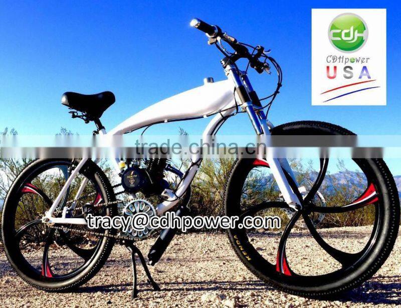 whole bicycle use for motorized, motorized bicycle, mountain bike