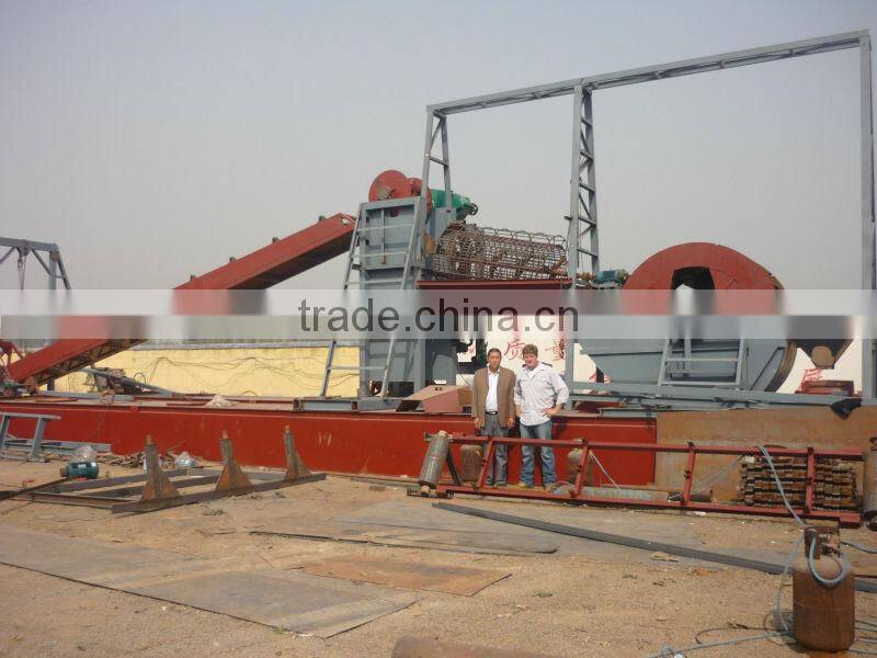 Sand gravel cleaning machine