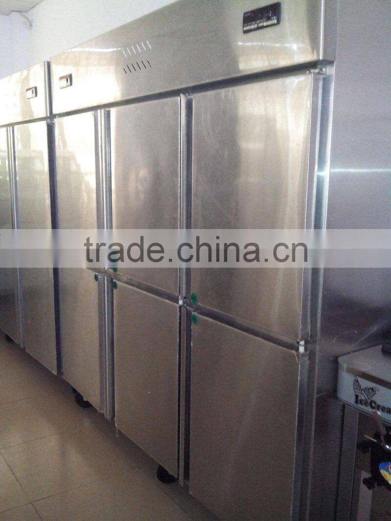 Fresstanding Stainless steel 6-door Commercial Kitchen Freezer GD-6 0086-13632272289