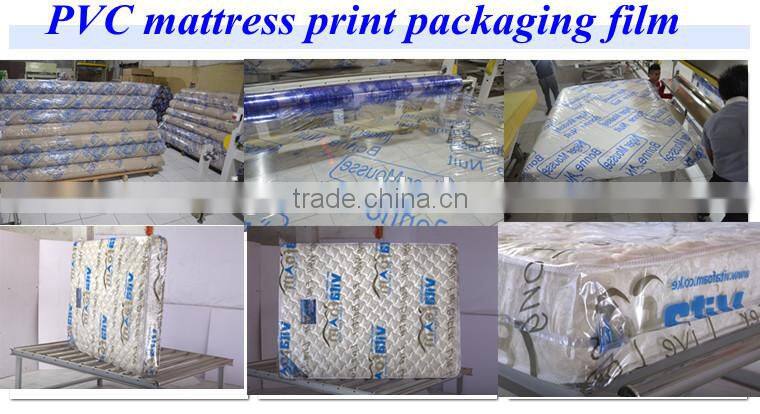 pvc wraping roll clear film from china