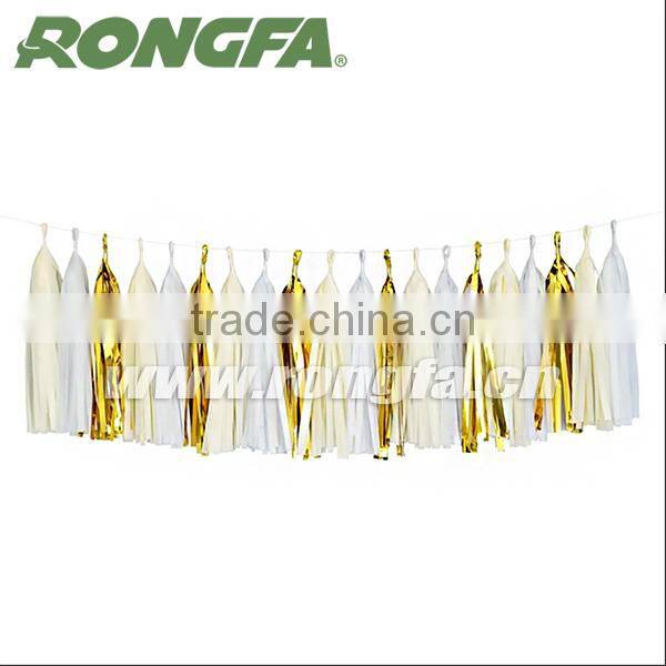 Tassel String, Tissue Paper Tassel Garlands