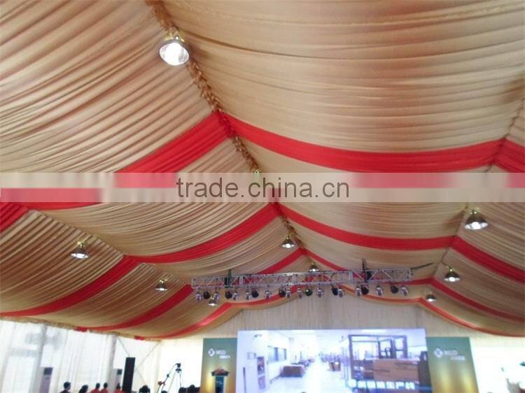 Luxury beautiful decoration transparent wedding tents