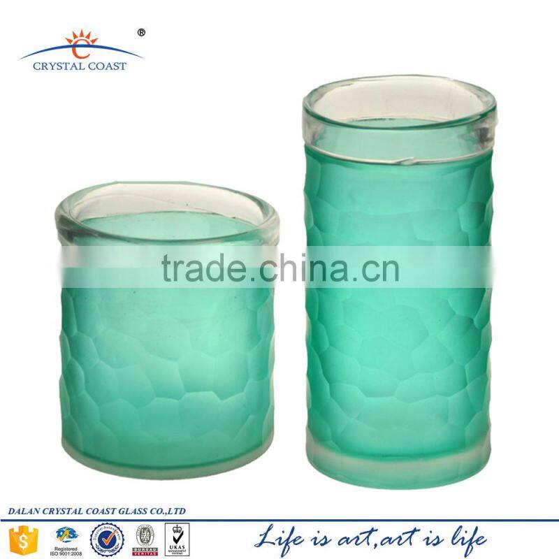 Mosaic mirror glass vase factory for sale