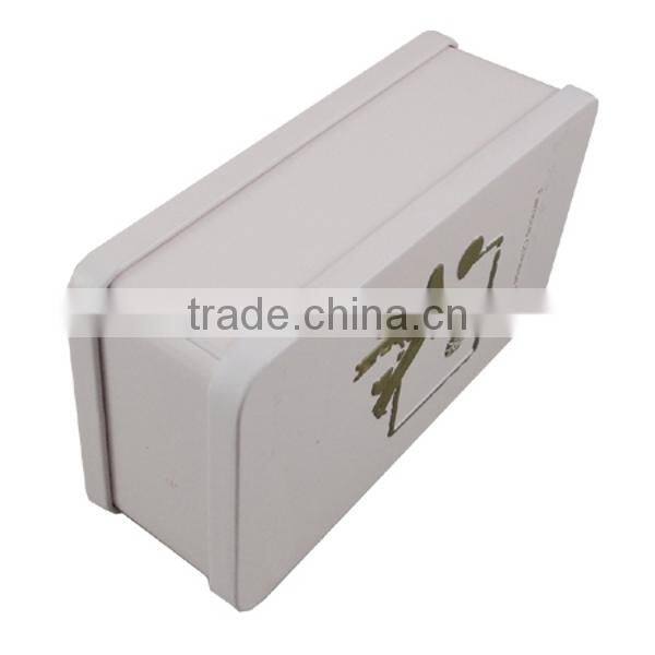 rectangular tin box tea