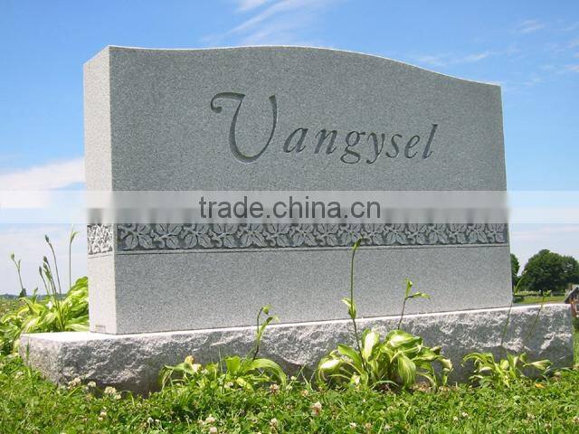 garden Memorial cross gravestone