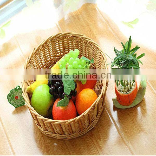 new arrival 100% handmade wicker fruit basket for sale