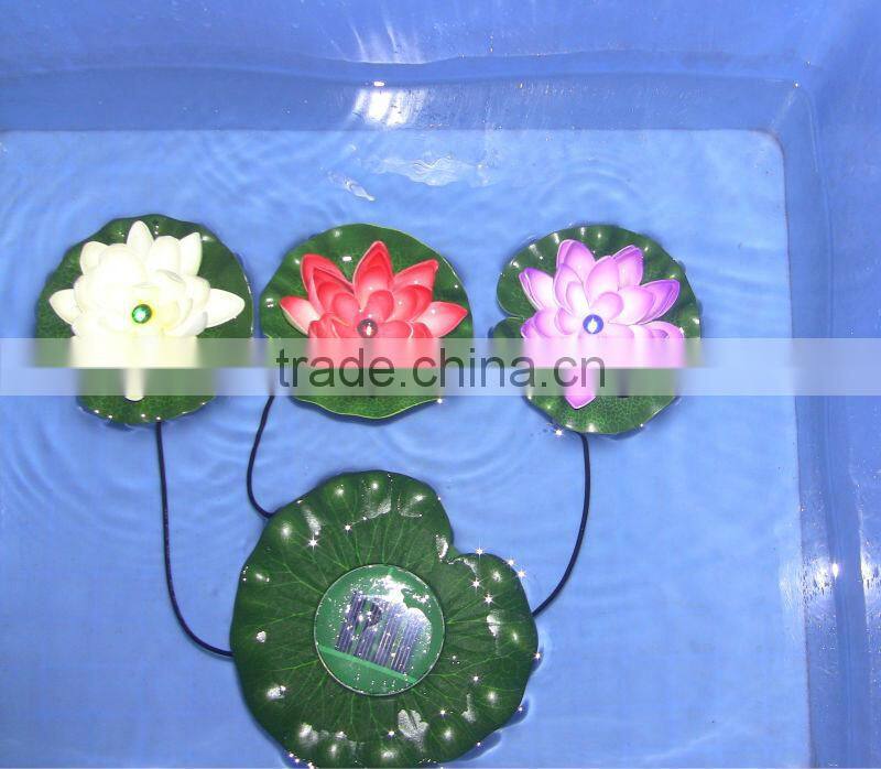 Floating Waterlily Solar Light/ lotuses lights