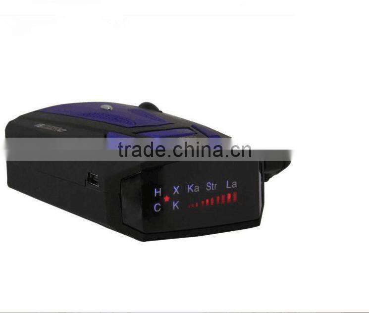 Wholesale Radar Detectors radar system V7 foreign car onboard radar gun support English ,Russian