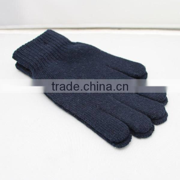 Wholesale winter touch screen gloves arcylic and wool knitted gloves