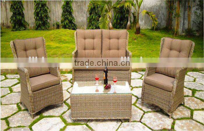 Outdoor PE Rattan Garden Sofa Set