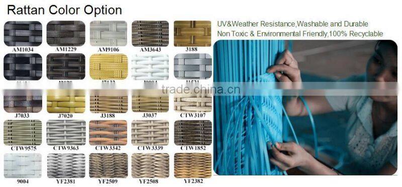 synthetic rattan garden furniture high back chair leisure chair