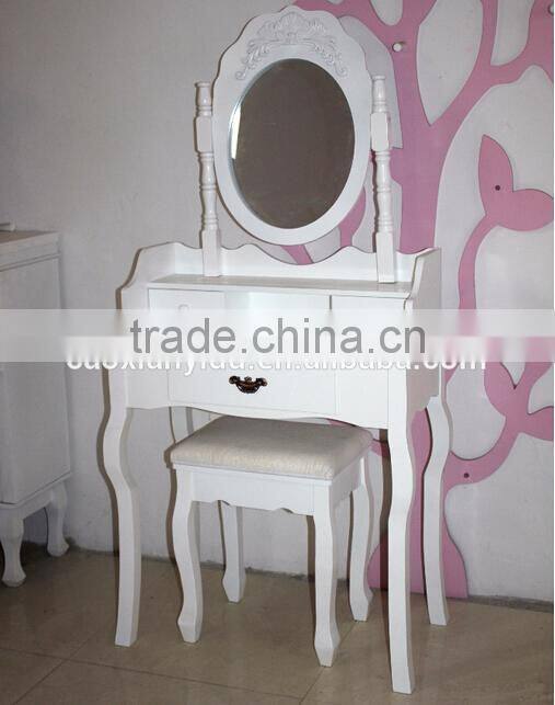 Wooden Dressing Table for Bedroom, Wooden Dresser Set, Bedroom Furniture
