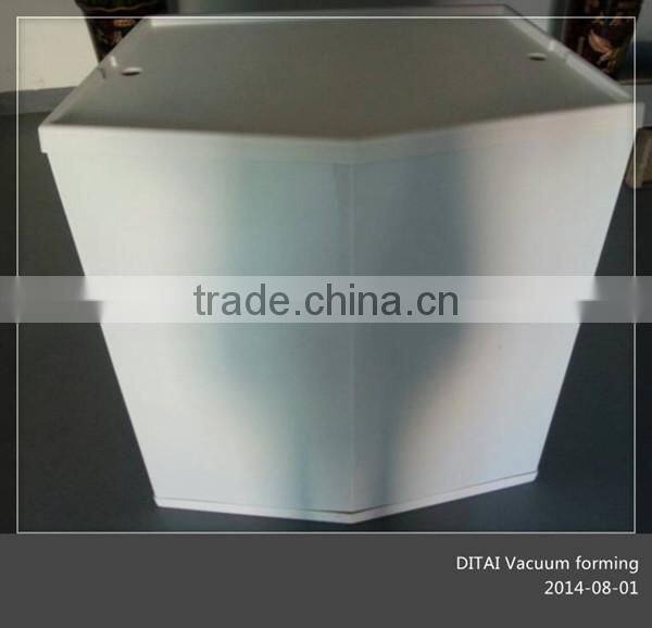 Customized thermoforming plastic promotional display unit