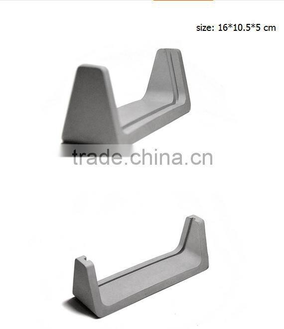 Table deco concrete photo frame cement card holder