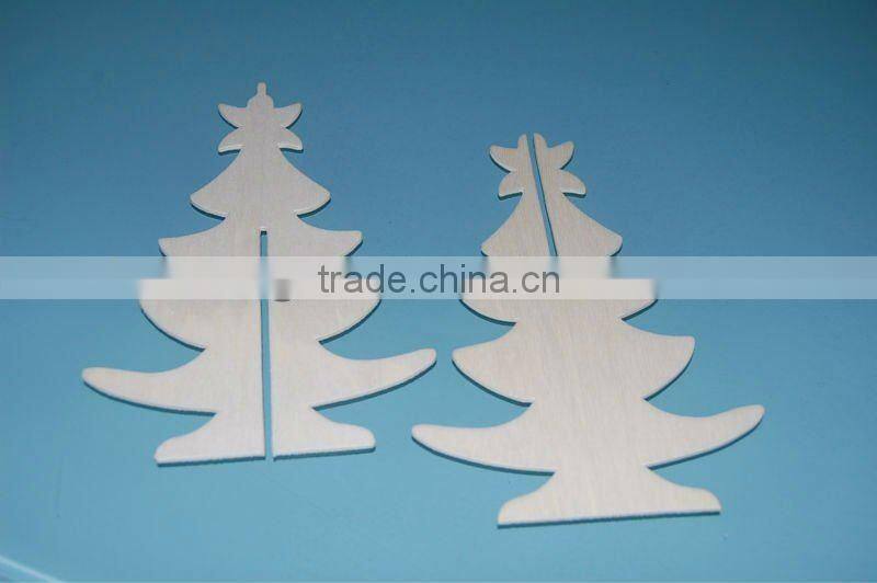 2015 wooden christmas decorations,wooden tree ,wooden crafts