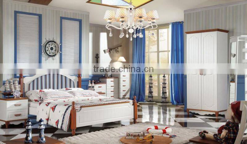 RD#9908 on sale classic brown N white Korea style matching bedroom cheap home furniture queen size king size bedroom set China