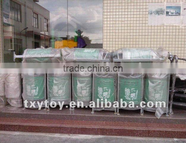 2013 AMAZING!!PARK STREET LITTER BIN STAINLESS STEEL GARBAGE BIN