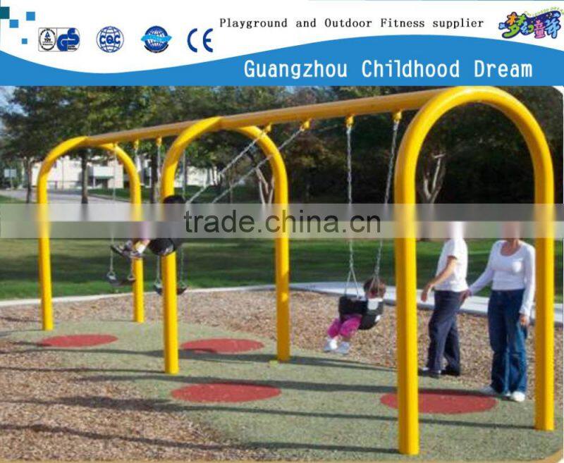 (CHD-850) Children happy outdoor games swing, four seats swing set, baby swing