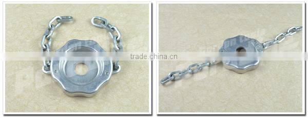 Universal Gas Saw Chain Trimmer Head in Grass Trimmer