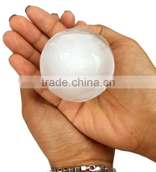 FDA 4 sphere ice balls mold christmas silicone ice cube tray