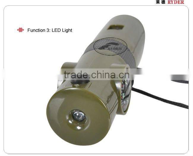 Camping Compass Whistle