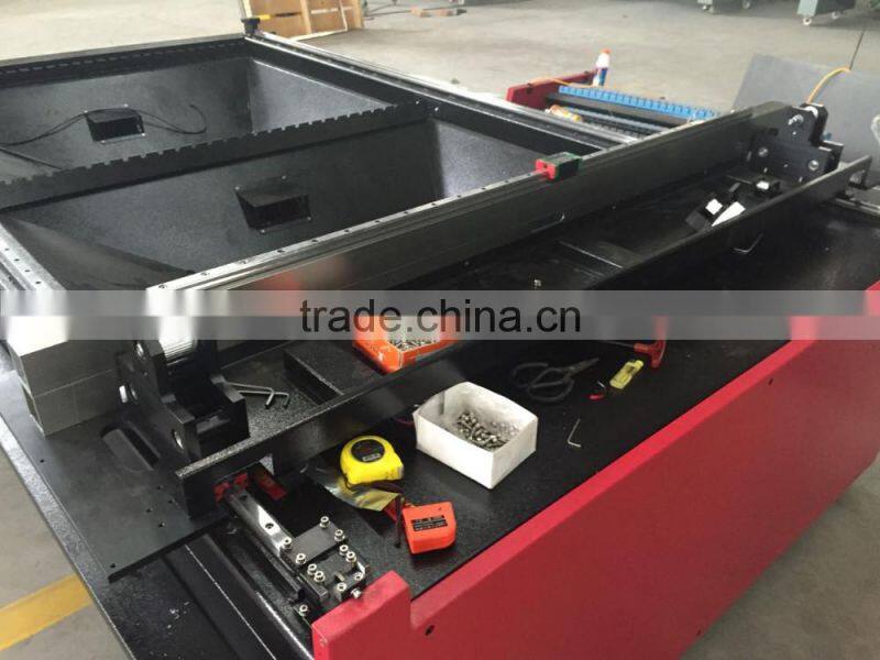 1325 150W low price laser cutting bed , China manufacturer CO2 laser cutter for sale with auto focus system
