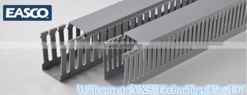 High quality insulation 40*30mm gray square PVC wiring duct