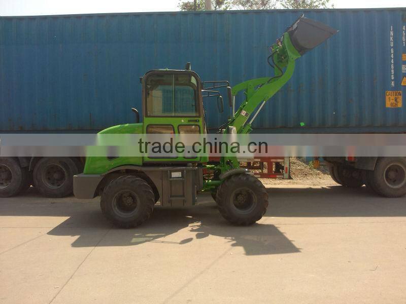 Hot agriculture wheel loader zl08 with CE, wide tires