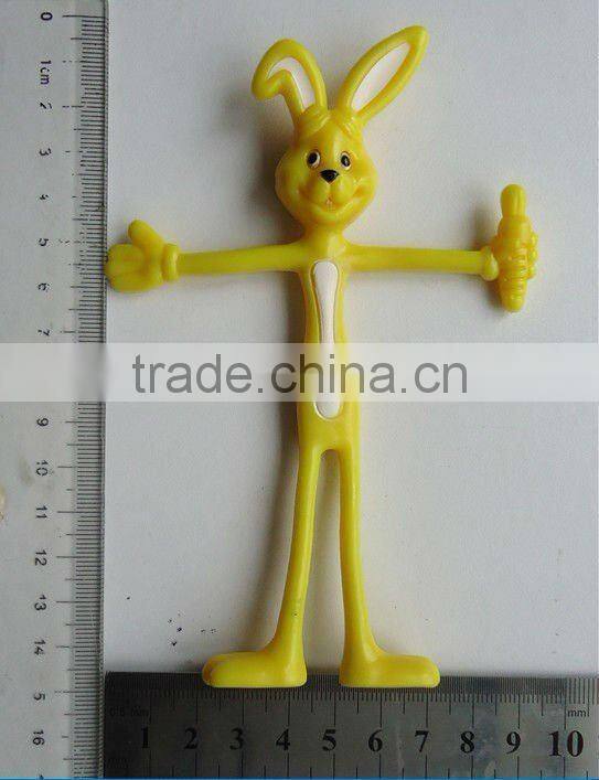 PVC/Plastic Iron rabbit toys