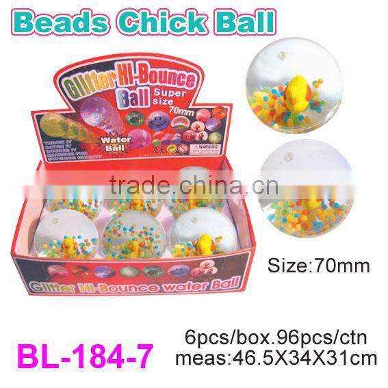 Promotional Glitter Dinasaur Bounce Ball/Hi Glitter Bounce Ball