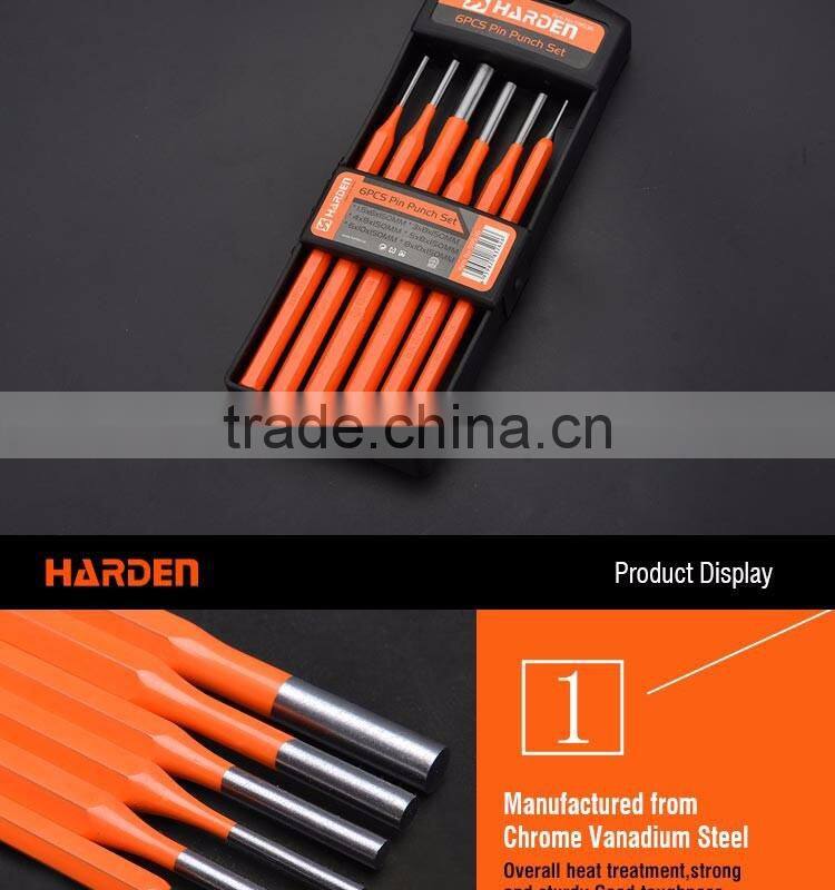 China Wholesale OEM Service Professional 10" 6PCS Pin Punch Set