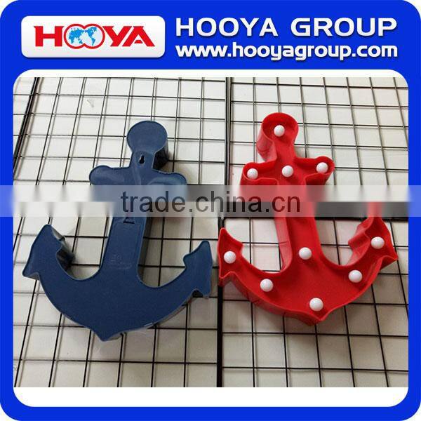 hot sale boat anchor shape marquee light made in china