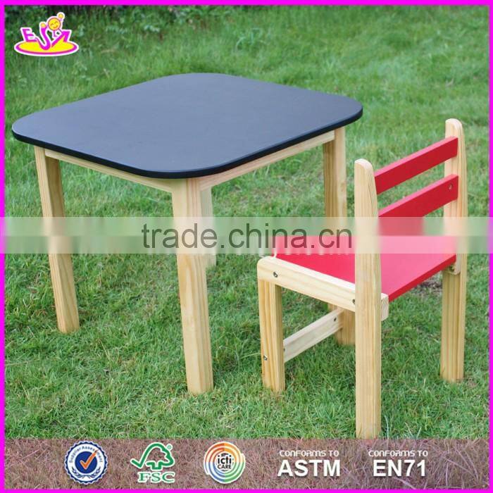 2017 New design home / school / high quality wooden kids study desk W08G180