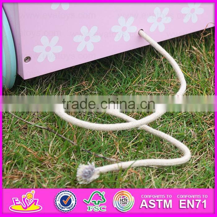 2016 wholesale high quality baby wooden toy storage box W08C134