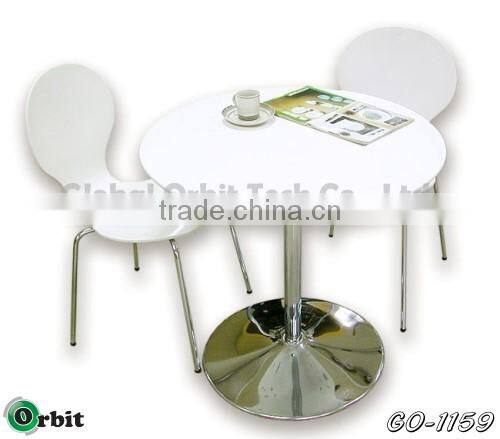 hot sale modern round glass dining table/dining set