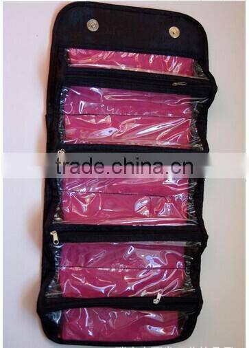 New cosmetic bags Roll-N-Go Cosmetic Bag Travel Pouch