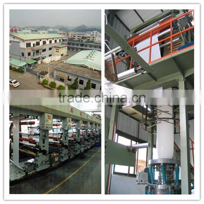 eco-friendly disposable plastic hotel drawstring laundry bag