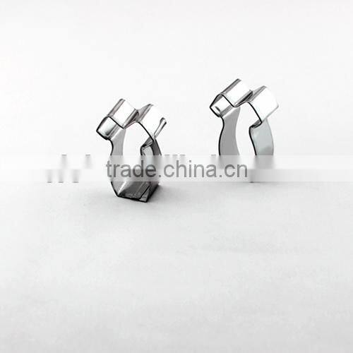 100% food grade cookie press fine metal cookie cutter stainless steel kitchen gadget