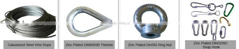 Zinc Plated DIN741 Wire Rope Clip