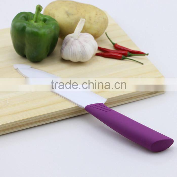 Purple Handle Bread Knife High Quality with 6 Inch blade