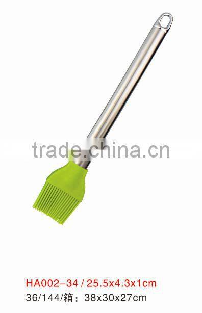 Long handle silicone baking and pastry brush