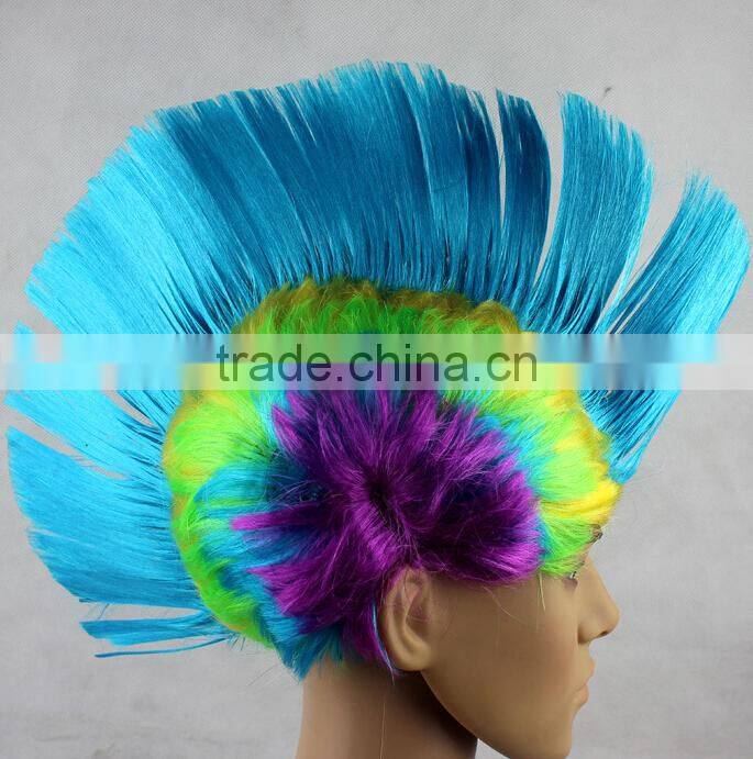Colorful wig Wholesale Hippy Party Wig