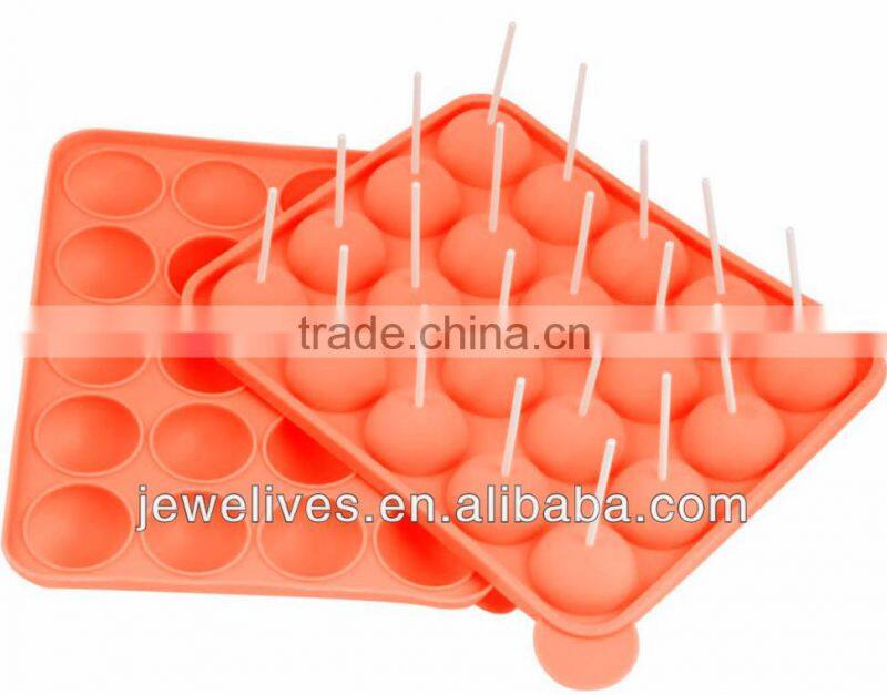 Silicone praline lolly chocolate mould ball
