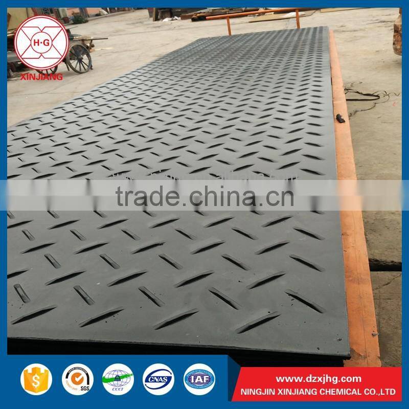 China HDPE road plastic mat price