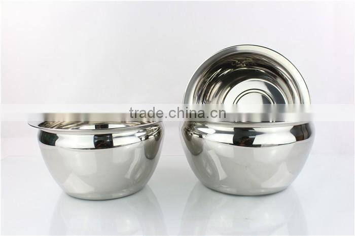high quality durables 304 stainless steel food serving sauce bowls